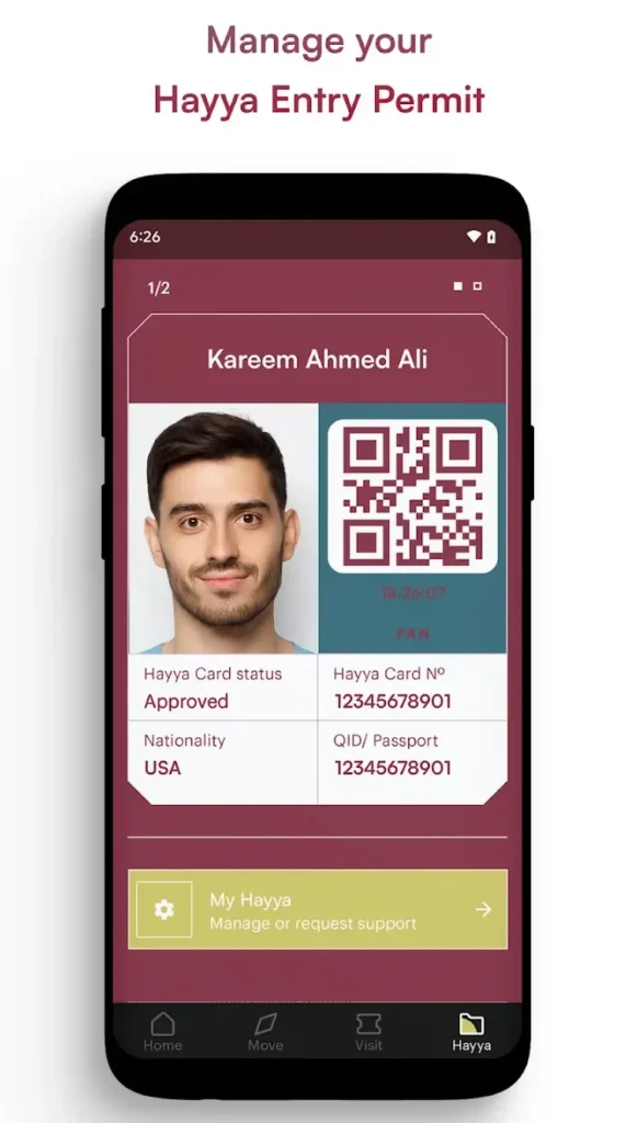 Get Your Entry Permit on Hayya App