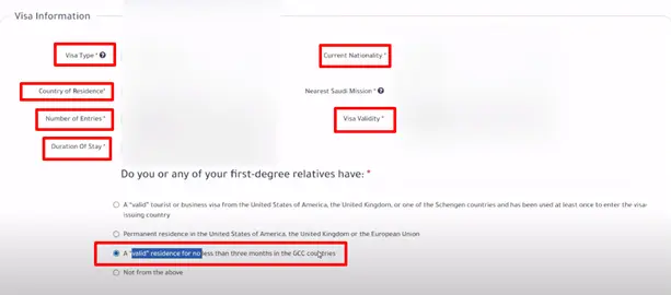 Saudi Visa For UAE Residents