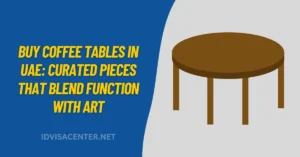 Buy Coffee Tables In UAE Curated Pieces That Blend Function With Art