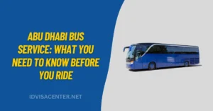 Abu Dhabi Bus Service What You Need to Know Before You Ride