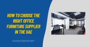 How to Choose the Right Office Furniture Supplier in the UAE