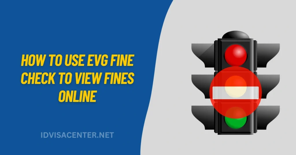 How to Use EVG Fine Check to View Fines Online