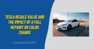 Tesla Resale Value and the Impact of a Full Repaint or Color Change